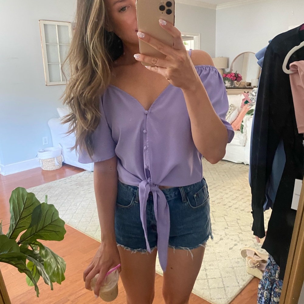 Cold shoulder top new